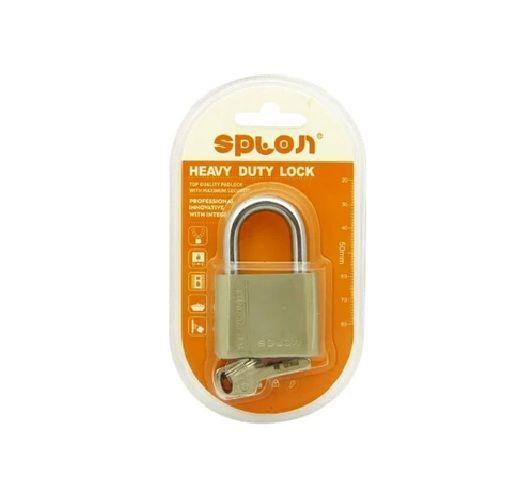 Candado 60Mm Splon, Top Quality Padlock Con 4 Llaves.-2
