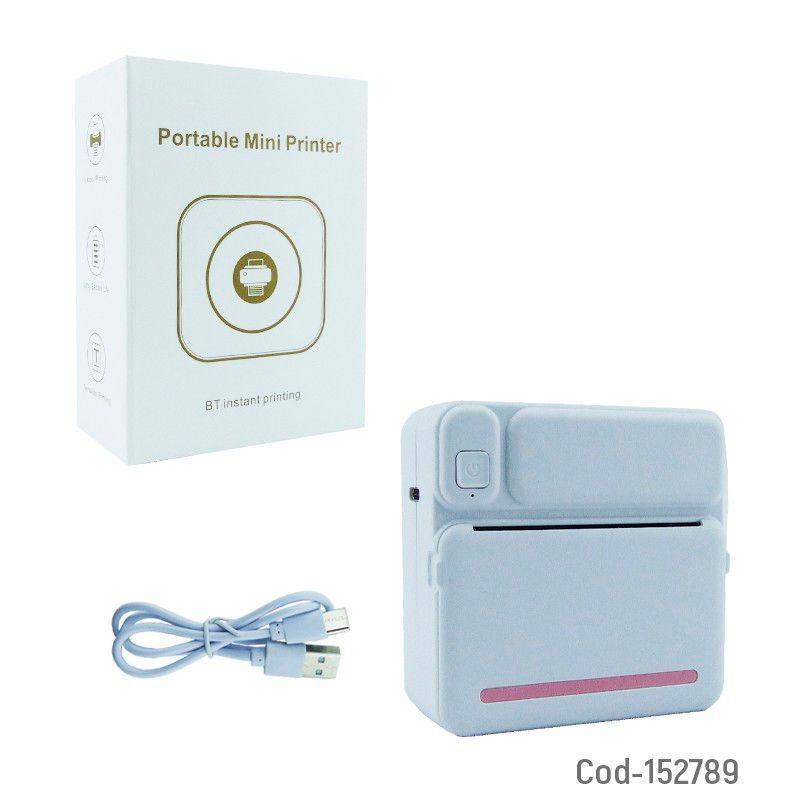 Mini Impresora Térmica Cuadrada PRO-11 | Portátil Bluetooth para Etiquetas y Recibos sin Tinta-2