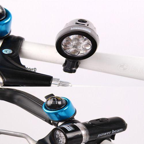 Luz Linterna Led Para Bicicleta Delantera Y Trasera Roja-3