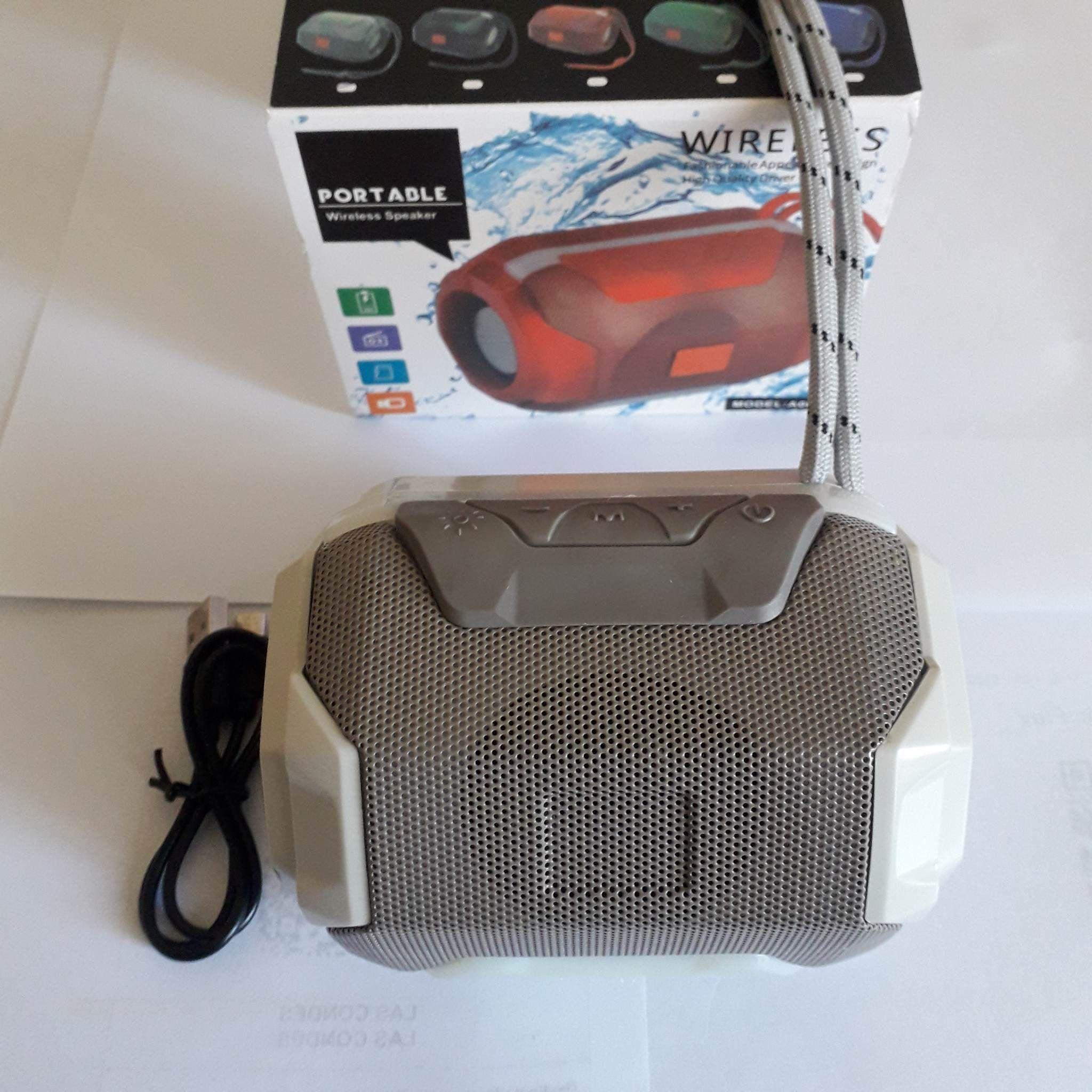 Parlante Bocina Altavoz Bluetooth Radio FM Tarjeta SD USB-2