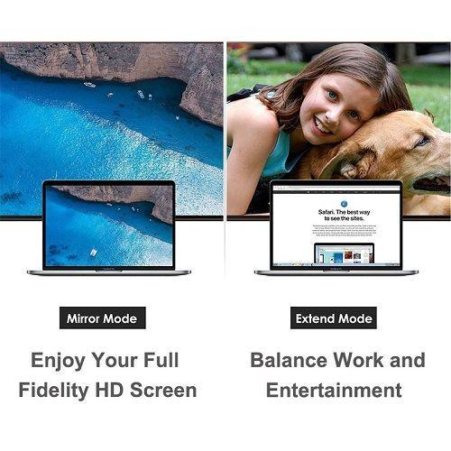 Adaptador Mini DisplayPort a HDMI 4K Ultra HD para Macbook Thunderbolt-4