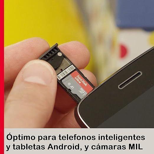 Tarjeta Memoria Micro SD SanDisk Ultra 32GB para Nintendo-3