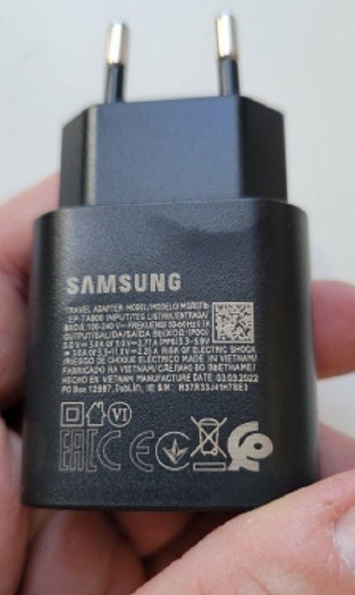 Cargador De Pared para Celular Samsung Super Carga Rapida Tipo C 3A 25W-5