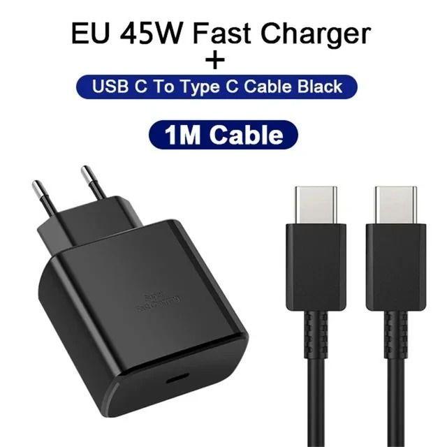 Cargador de Pared Para Celular Samsung Celular de carga súper rápida 45w Sin Cable-2