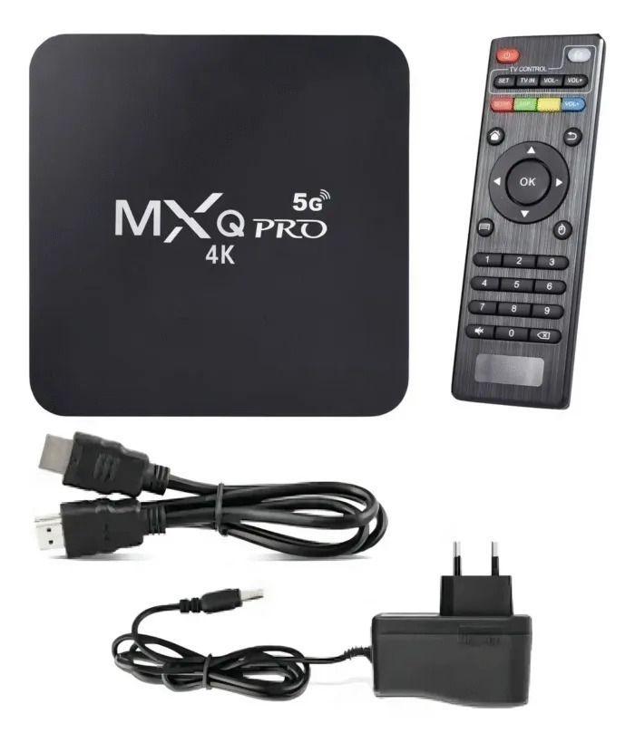 Tv box Pro 5g 4k Android 9 0 4GB RAM 32GB ROM Control Negro-2