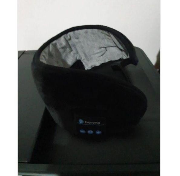 Audífonos Bluetooth para dormir Antifaz Mascarilla Diadema Tapaojos Sin cables suave y cómodo-2