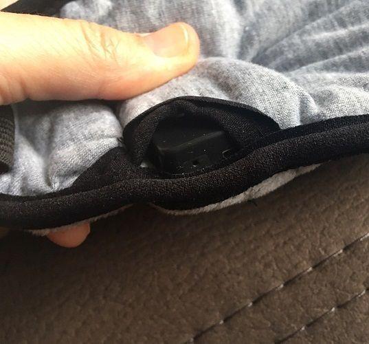 Audífonos Bluetooth para dormir Antifaz Mascarilla Diadema Tapaojos Sin cables suave y cómodo-3