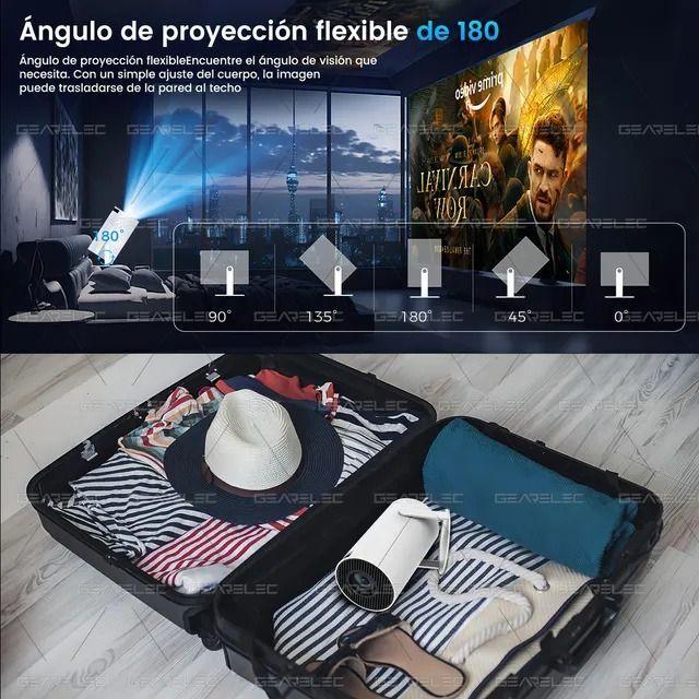 Mini proyector con Control remoto Pro Led-2