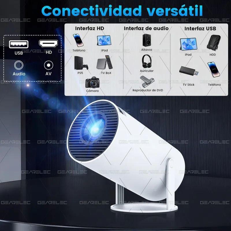 Mini proyector con Control remoto Pro Led-5