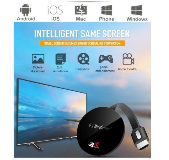 Mirascreen Dongle Original Chromecast G7 Wifi HDMI 4K Ultra-5