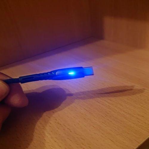 Cable Carga Rápida 5.1A (1 Metro) USB a Micro USB con Luz LED-7