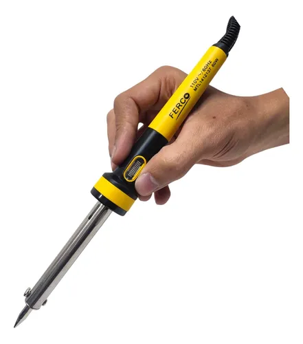 Cautín Eléctrico Ferco 60W | Soldador de Estaño Profesional 110-120V-0