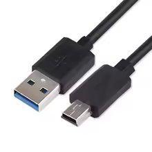Cable micro usb v8 a usb normal Corto 30 cm para carga y datos-2