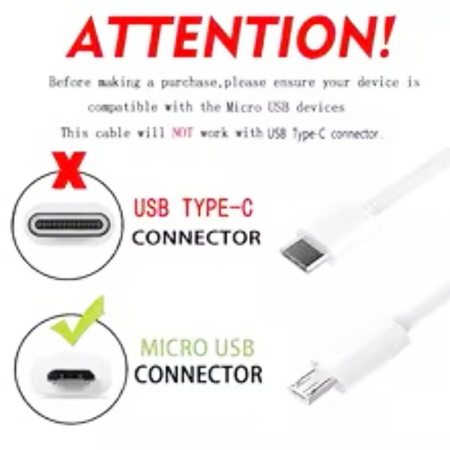 Cable de carga micro usb v8 a usb normal CORTO 20 cm aprox. micro usb a USB norm-2