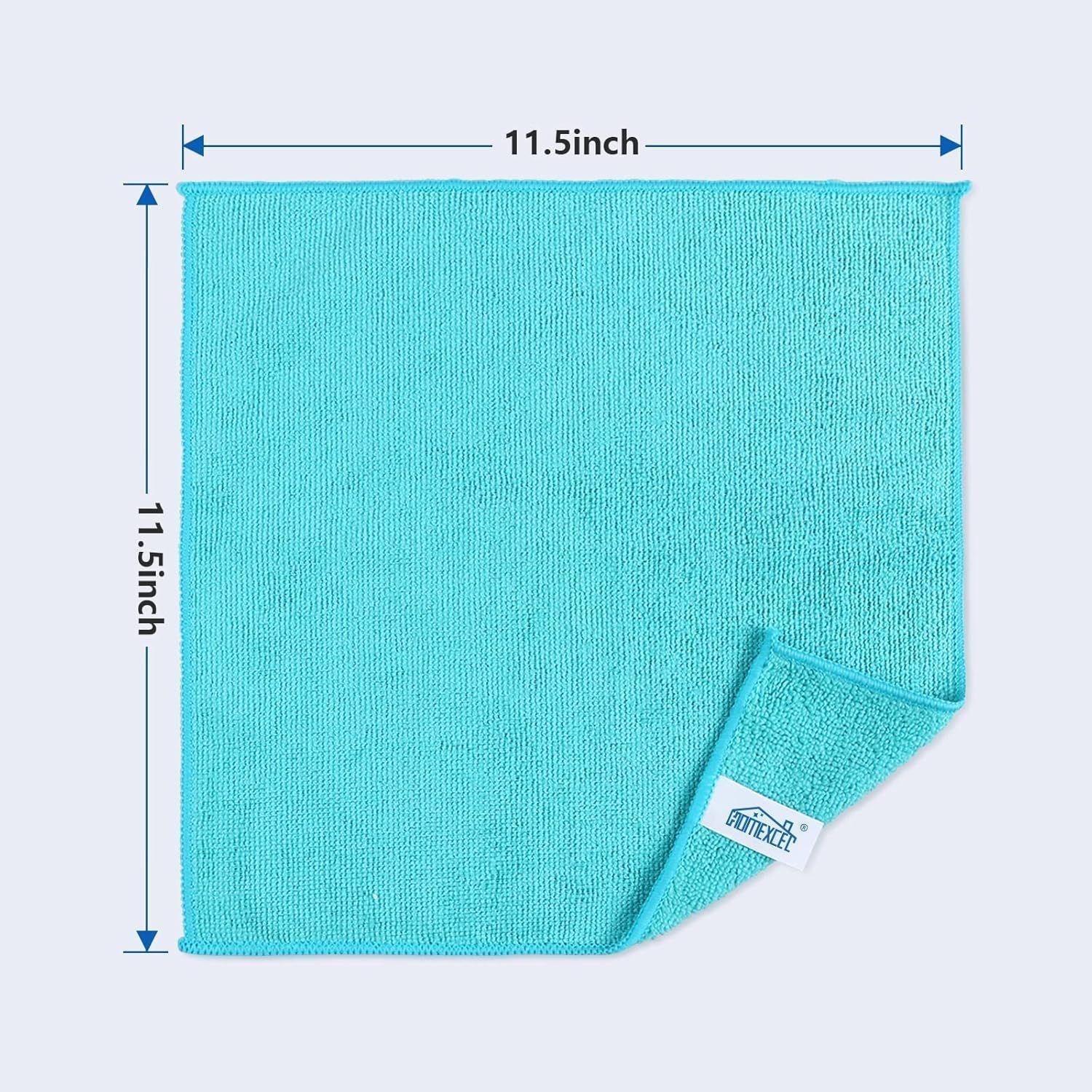 Paños Colores para limpiar cocina lavables 12 unidades absorventes grandes -4