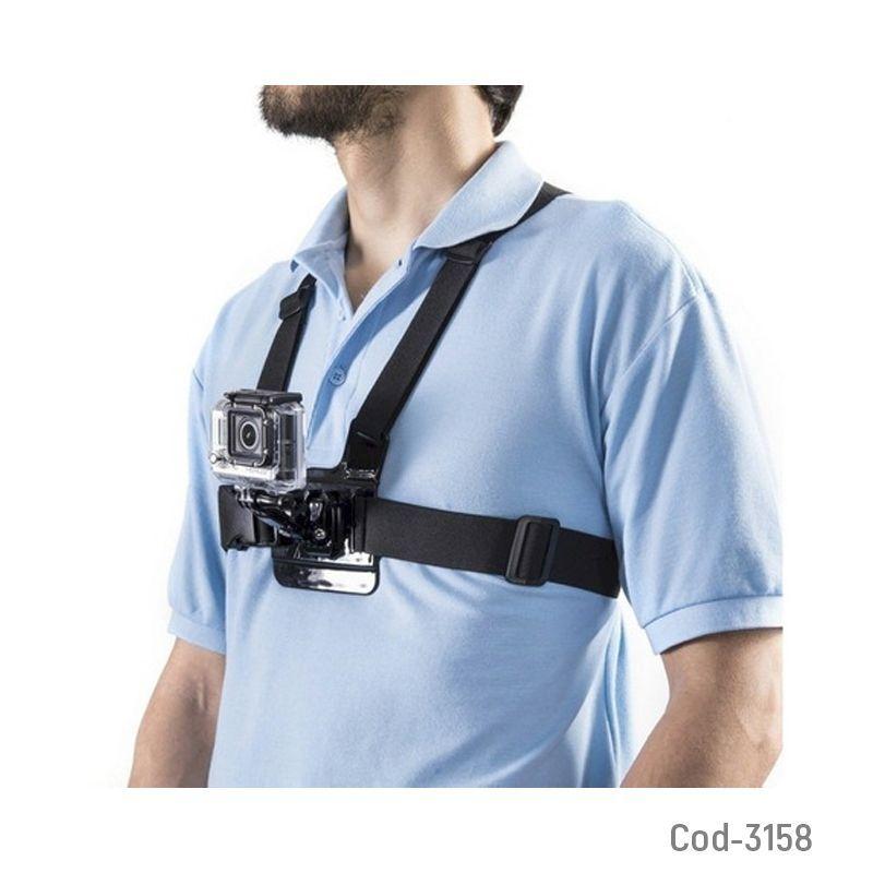 Arnés de Pecho Profesional para GoPro | Correa Elástica Premium para Cámaras de Acción-2