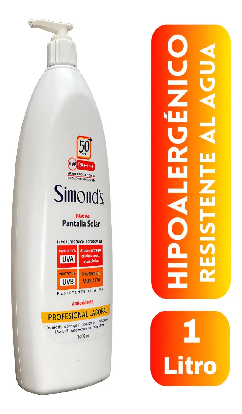 Protector UV FPS 50 Alto Rendimiento | Formato Ahorro 1 Litro para Cuerpo-2