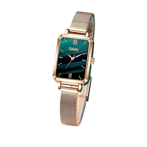 Reloj de Pulsera Dama Mujer Cuarzo y Acero Inoxidable de Lujo-6