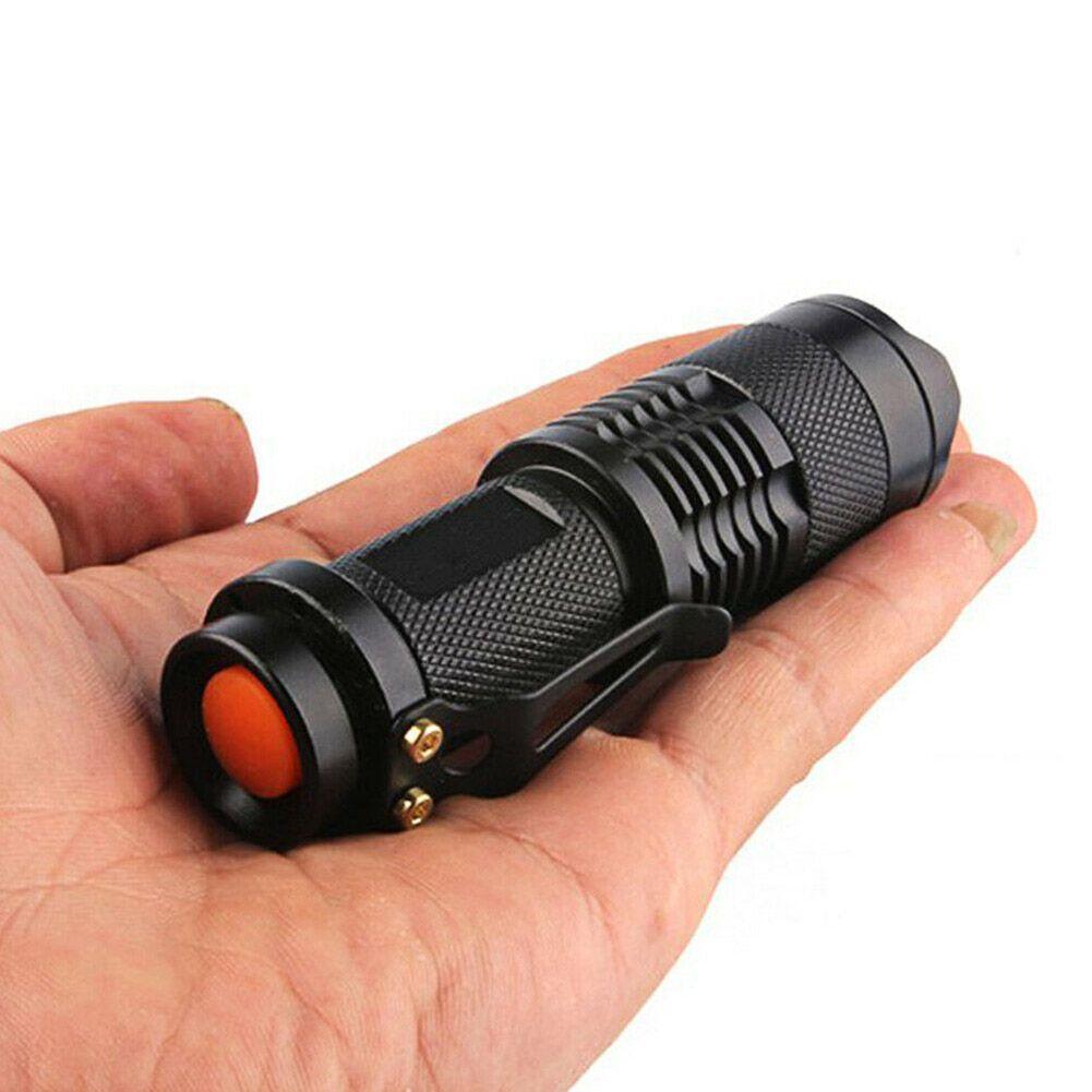 Linterna Led T6 2.000 Lum Pila 18650 Zoom ajustable Pequeña-2