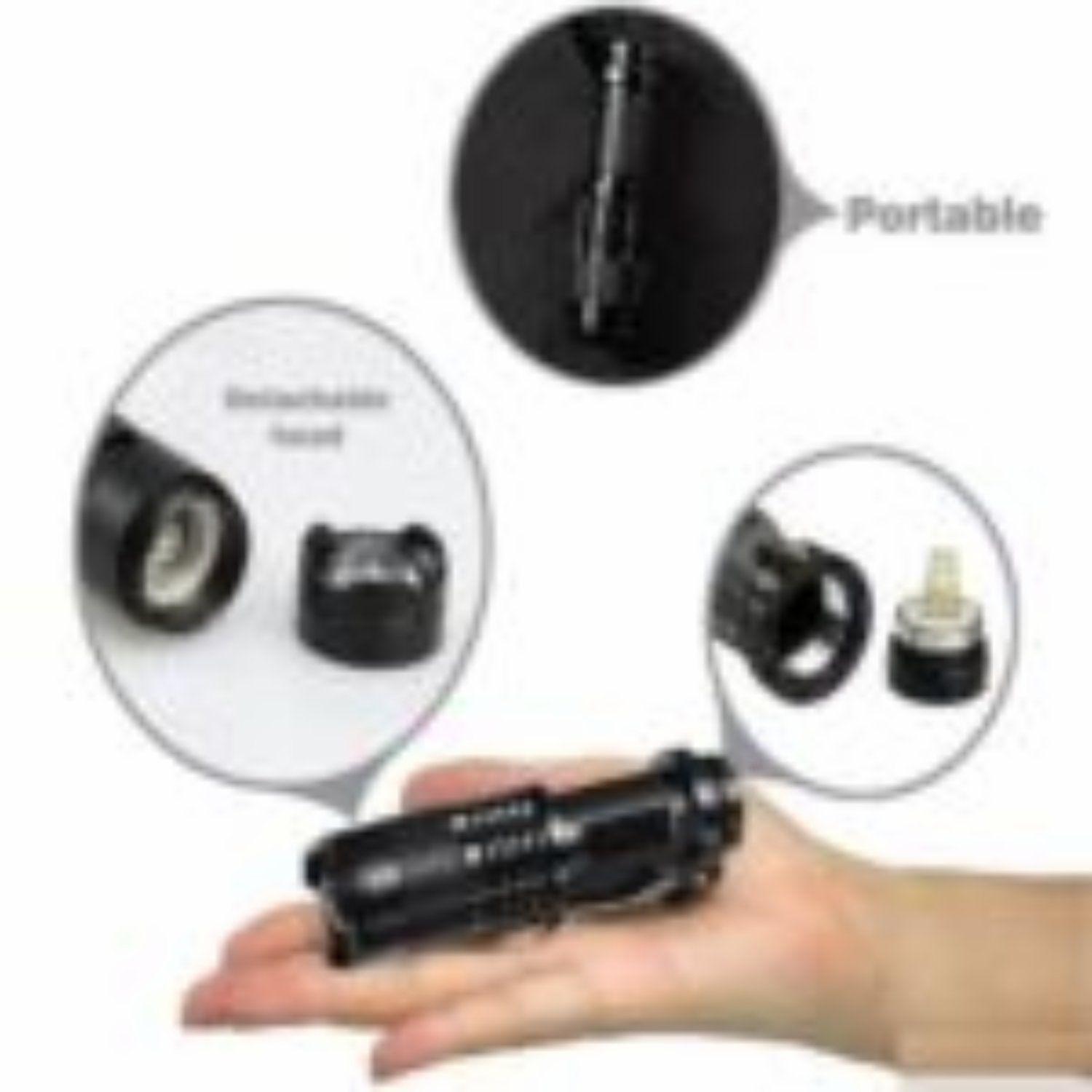 Linterna Led T6 2.000 Lum Pila 18650 Zoom ajustable Pequeña-5