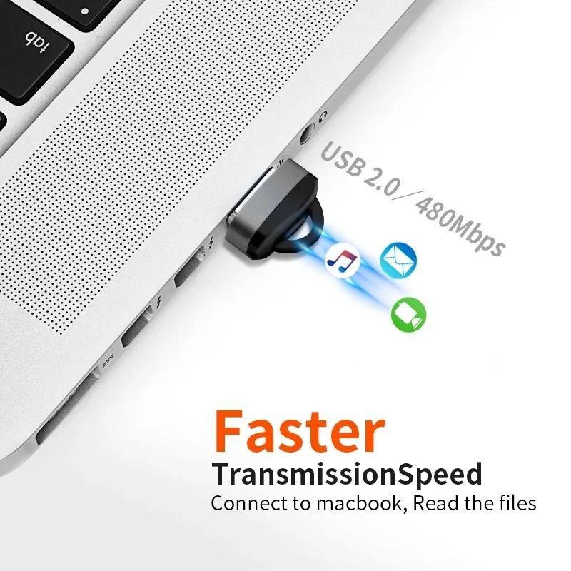 Adaptador Micro SD a USB MINI MUY PEQUEÑO Lector Tarjeta de Memoria SD a USB-3