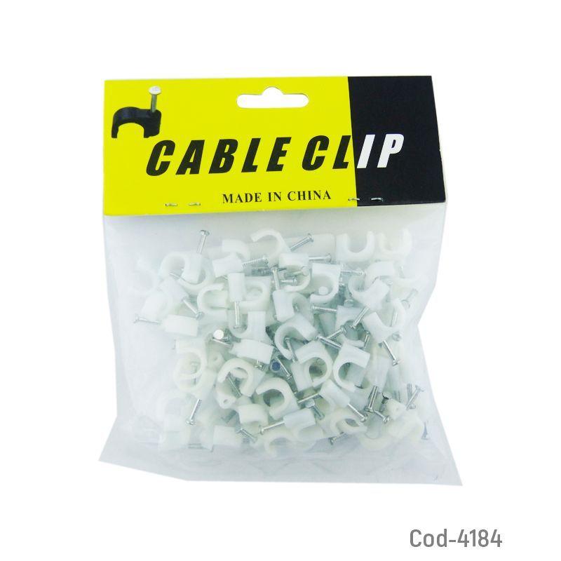 Kit de Grapas de Acero de 8mm (100 Unidades) para Fijación de Cables y Alambres-1