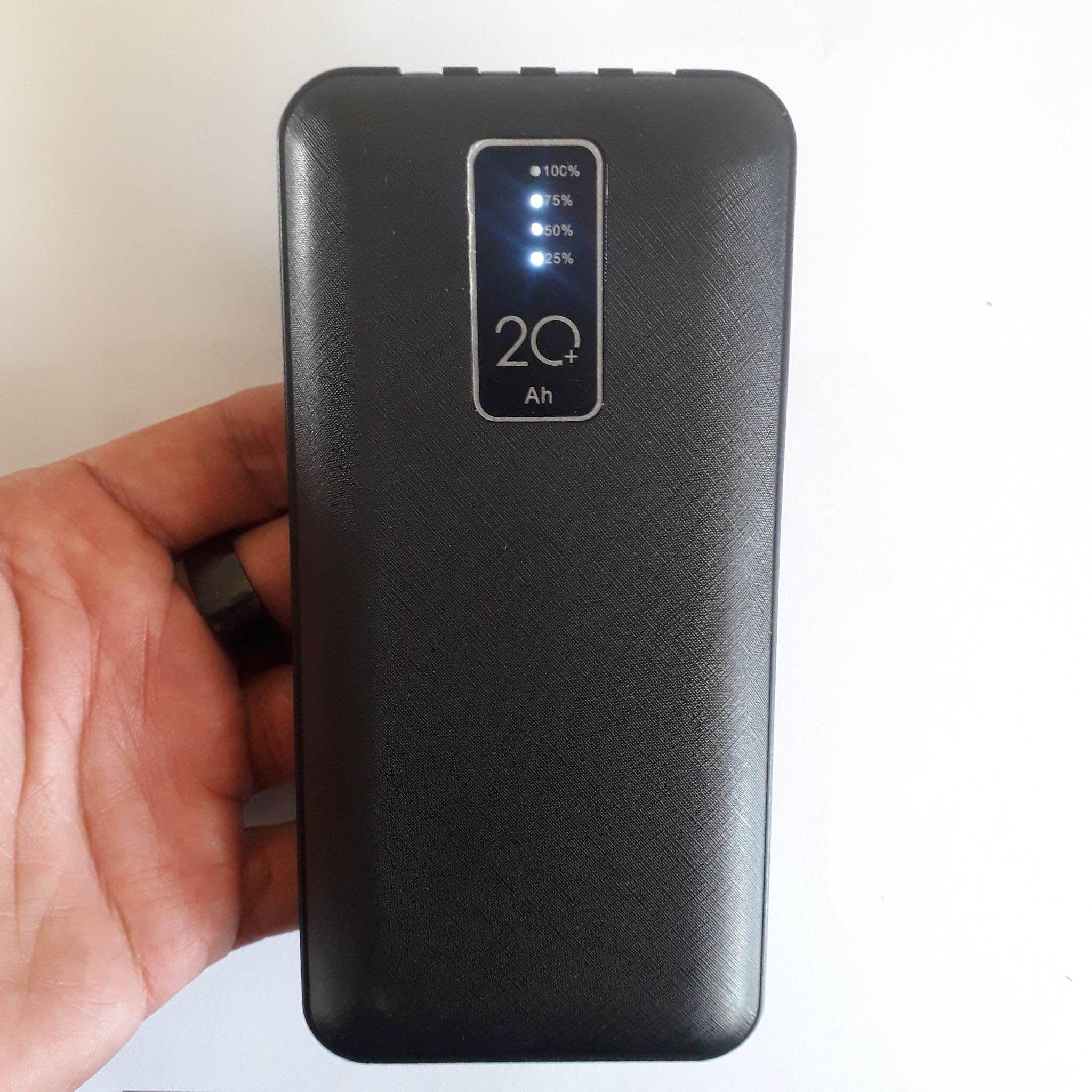 PowerBank Batería Externa para celulares 20000 Mah 4 Cables -2