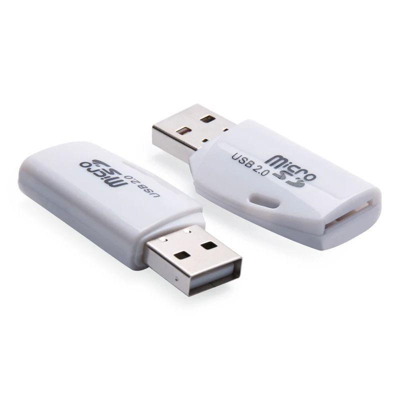 Adaptador Micro SD a USB 2.0 Lector Tarjeta de Memoria SD a USB Portamemoria 2.0-3