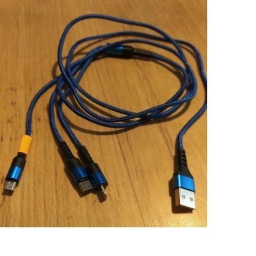 Cable Carga Rápida Celular 3 en 1 Android Samsung Para Iphone, Tipo C Telefono Smartphone-4