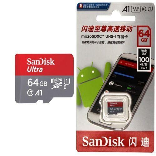 Tarjeta Memoria Micro SD Sandisk Ultra 64 GB - Compatible Nintendo-2