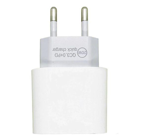 Cargador De Pared Para Celular Tipo C 20W Carga Rapida para Iphone Android Samsung-2