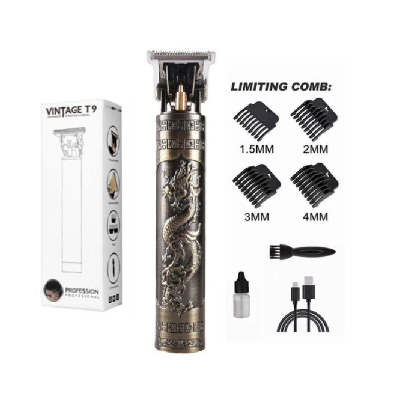 Maquina para cortar Barba Recargable USB Vintage profesional calidad precisa pro-1