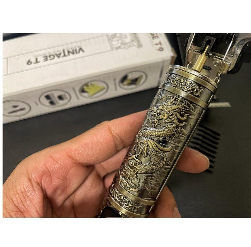 Maquina para cortar Barba Recargable USB Vintage profesional calidad precisa pro-6