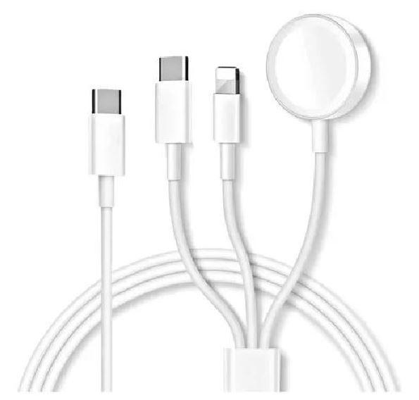 Cargador De Celular Inalambrico 3 en 1 USB Magnetico-3