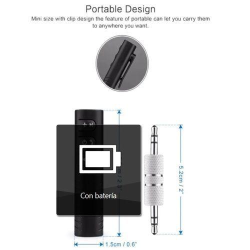 Adaptador Transmisor Receptor Bluetooth Radio Auto Auxiliar-4