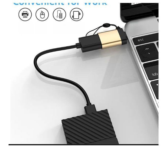 Adaptador Micro USB a USB 3.0 Convertidor V8 Macho a USB Normal Hembra Para Celular Notebook Univers-3