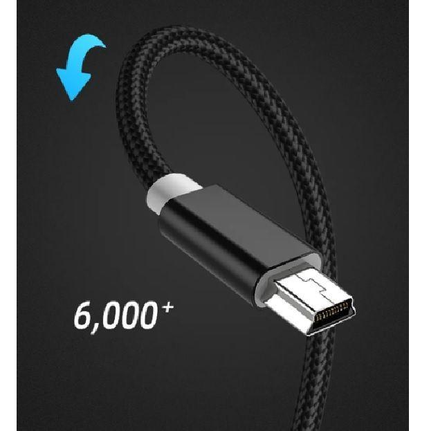 Cable de carga y datos USB normal a USB Mini V3 transferencia rápida USB 3.0 a USB Mini-3