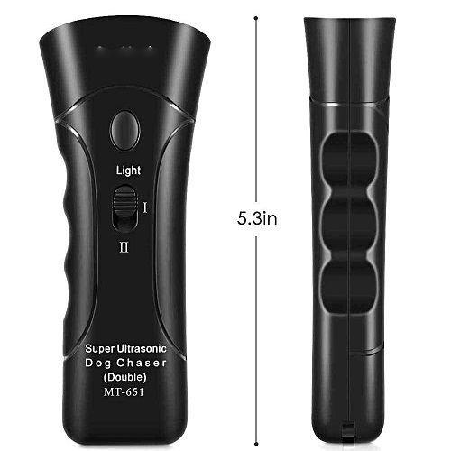 Espanta Perros Ultrasónico Doble Bocina-2
