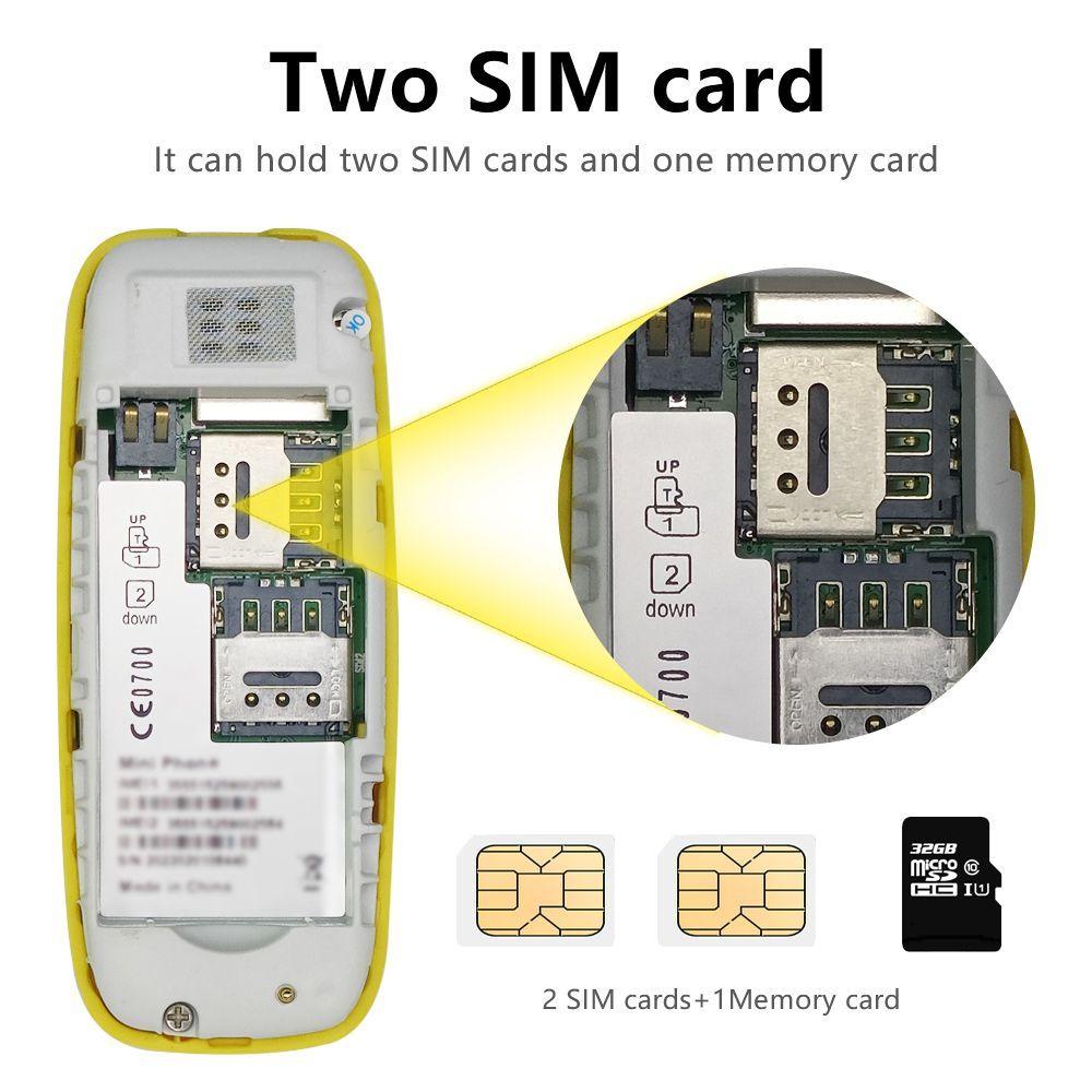 Mini Celular SERVO BM10 (Bluetooth/Dual SIM) | El Móvil Más Compacto y Versátil-4