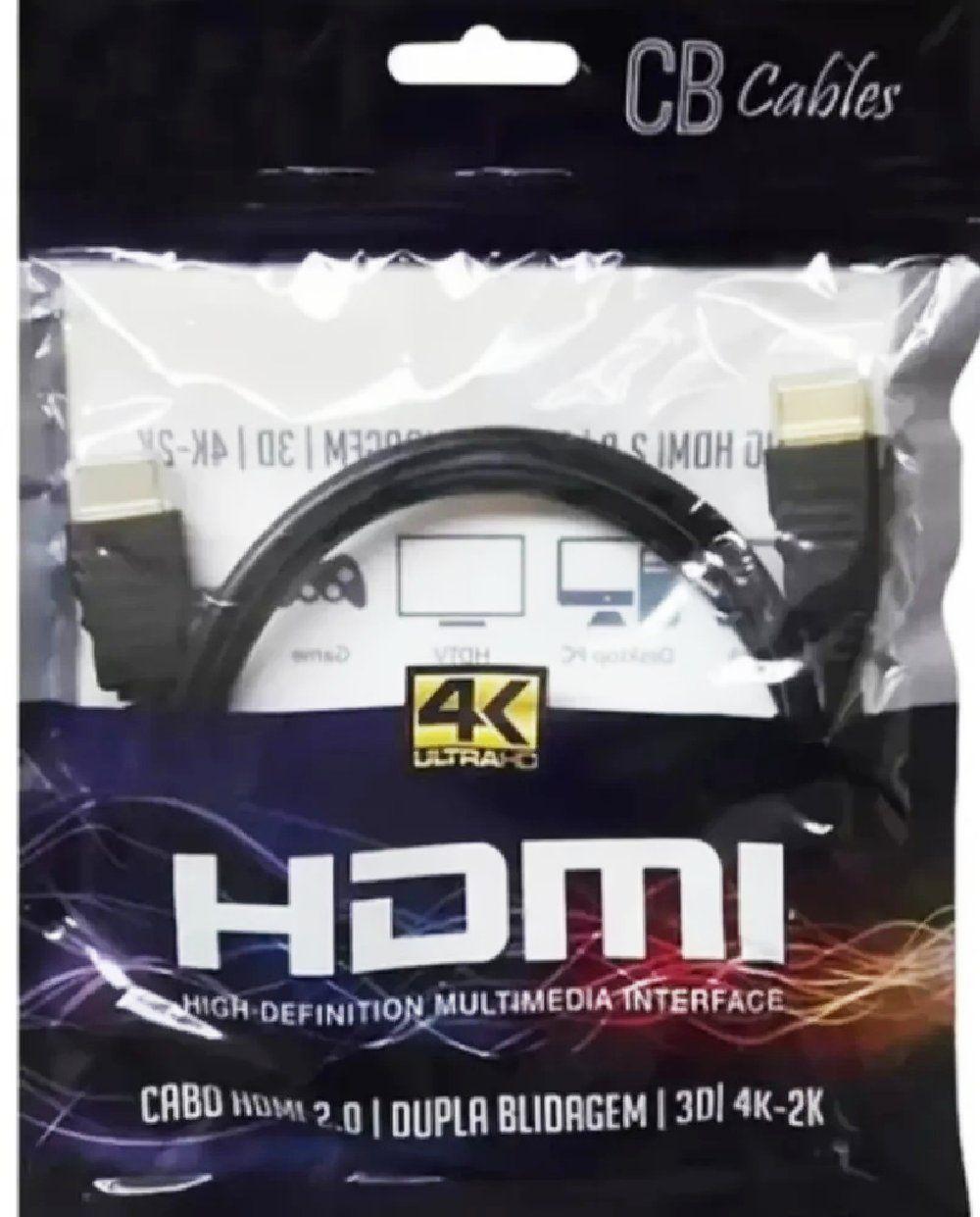 Cable HDMI 1 5 mt HD 1080P Sirve Para Conectar TV o La Nint-2