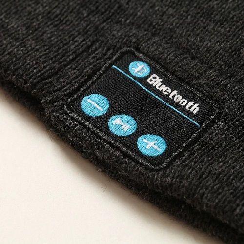 Audífonos Bluetooth Gorro Orginales Lana Auriculares Inalambricos Incluidos Gorra Tejida-2