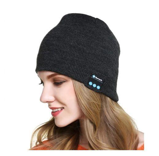 Audífonos Bluetooth Gorro Orginales Lana Auriculares Inalambricos Incluidos Gorra Tejida-6
