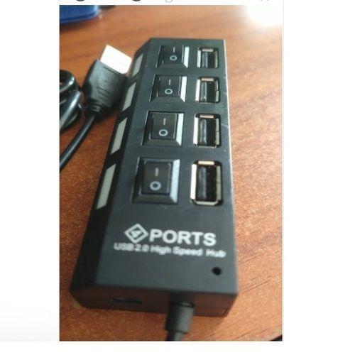 Multipuerto HUB 4 USB Extension 4 Puertos Extensor Botones -6