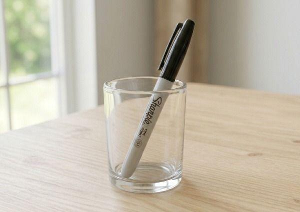 Plumones Permanentes 4 Unidades calidad y duración Tipo Sharpei Punta redonda-2