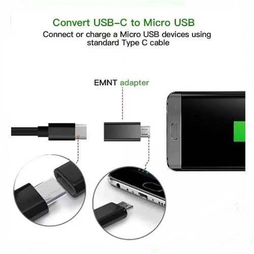 Adaptador Tipo C a Micro USB V8 Tipo C Hembra Micro USB Macho Celulares Android Samsung Huawei-2