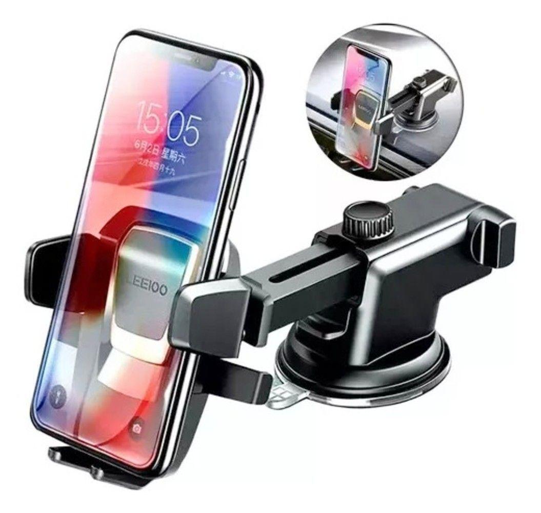 Soporte Base Para Celular Automovil Tablero Vidrio Ventosa-2