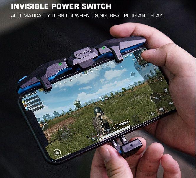 Gatillo Gamer Falcon Gamesir F4 mando para juegos de celular movil botones para disparo-1