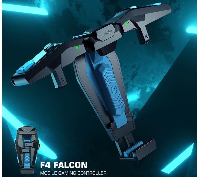 Gatillo Gamer Falcon Gamesir F4 mando para juegos de celular movil botones para disparo-5