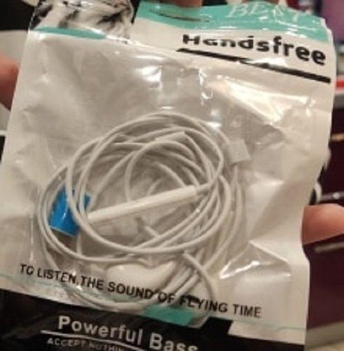 Audífonos Con Cable compatible Iphone Ligthining microfono -5