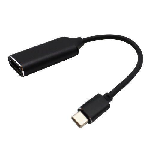 Adaptador USB-C a HDMI 4K Ultra HD | Convertidor de Aluminio | Transmisión de Video para Portátiles -0